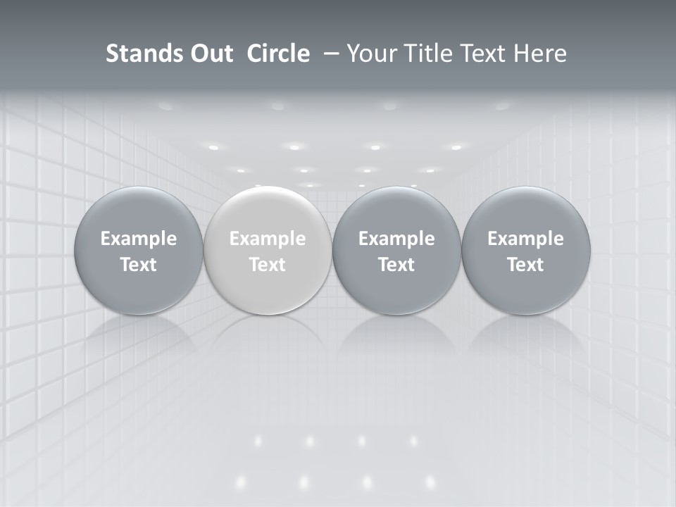 Clean Construction Wall PowerPoint Template