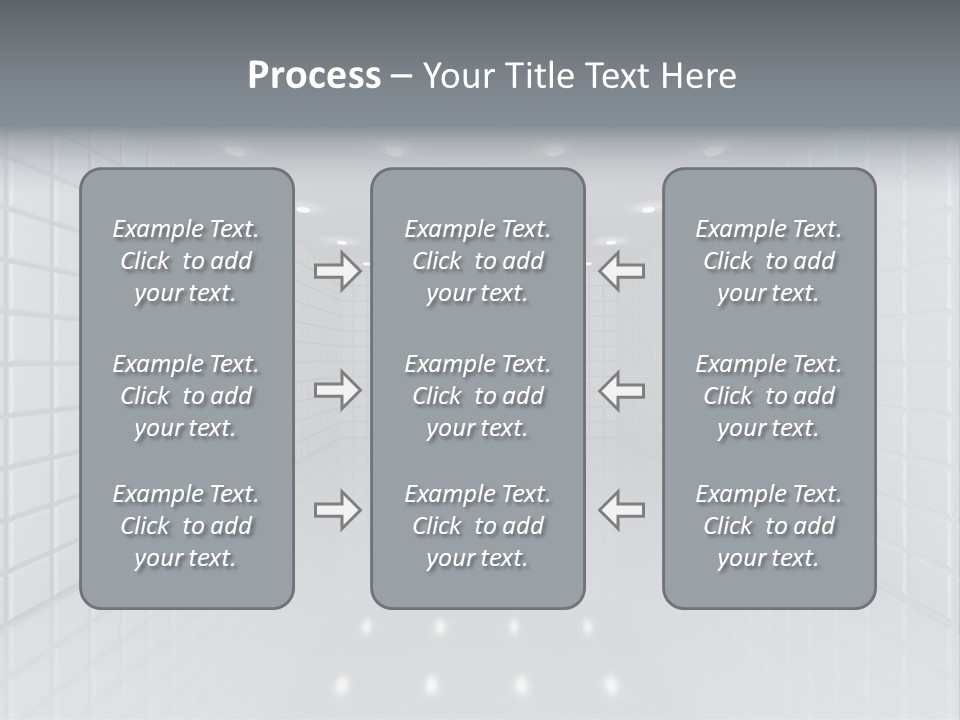 Clean Construction Wall PowerPoint Template