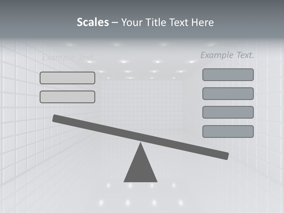 Clean Construction Wall PowerPoint Template
