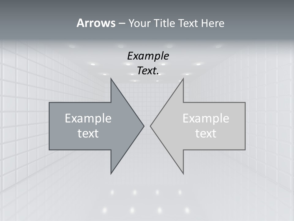 Clean Construction Wall PowerPoint Template