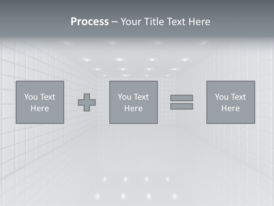 Clean Construction Wall PowerPoint Template