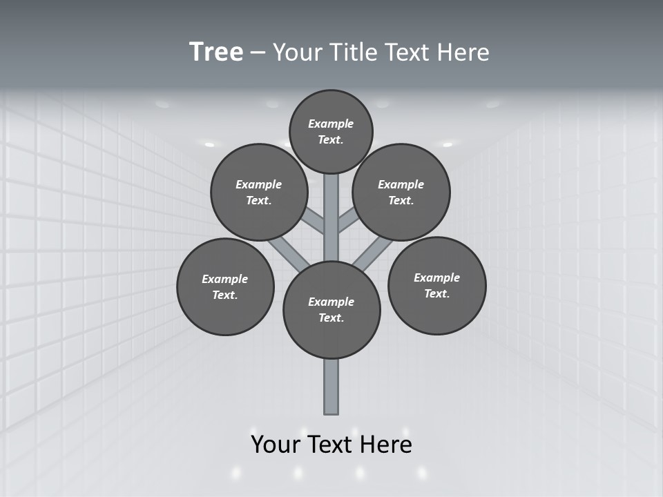 Clean Construction Wall PowerPoint Template