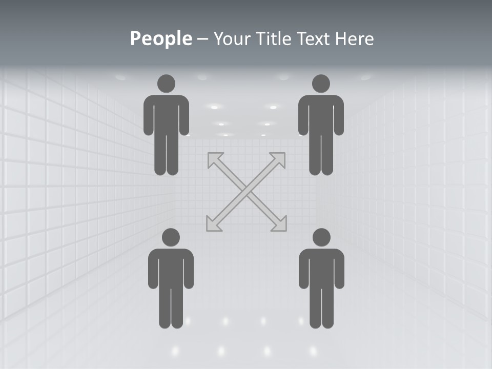 Clean Construction Wall PowerPoint Template