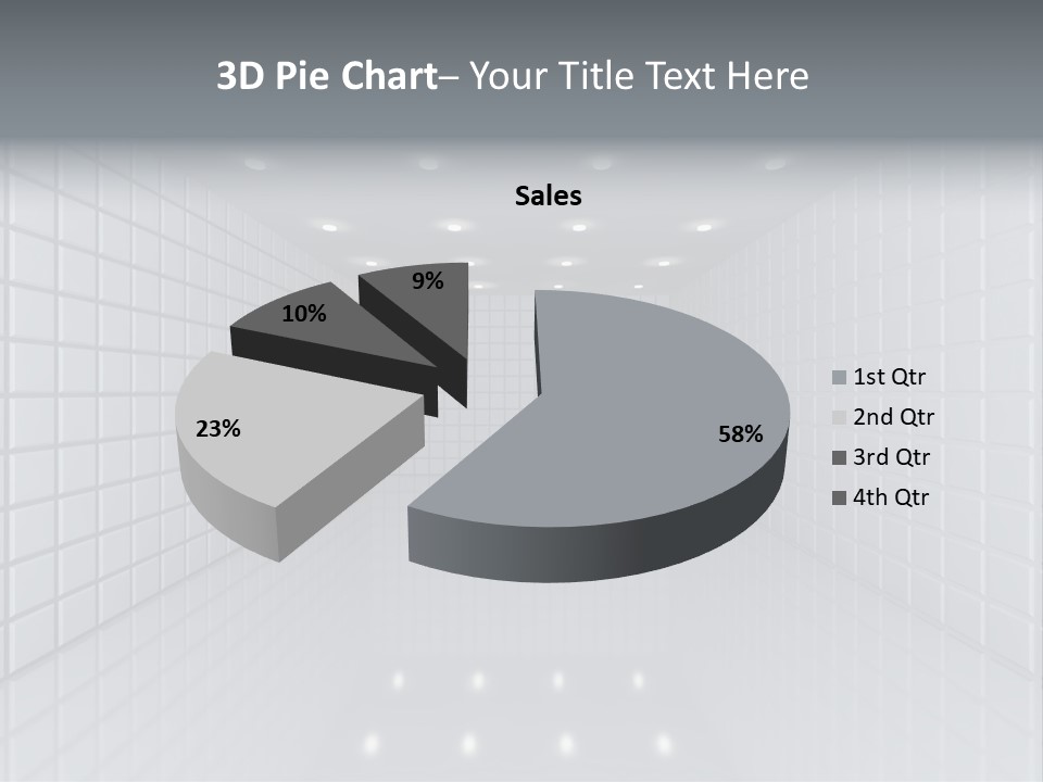 Clean Construction Wall PowerPoint Template