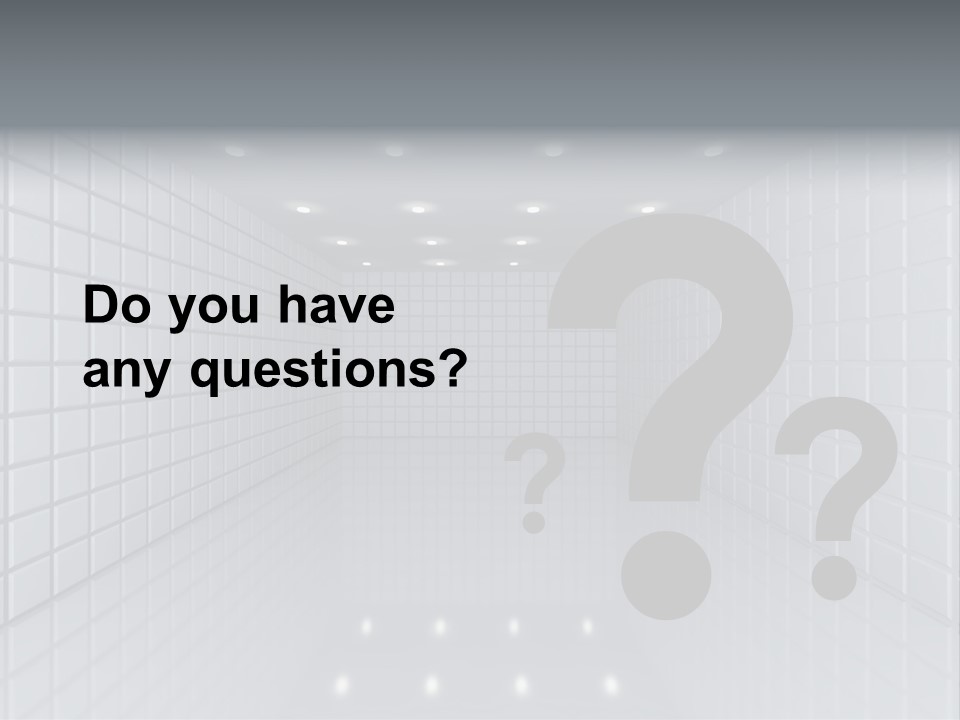 Clean Construction Wall PowerPoint Template