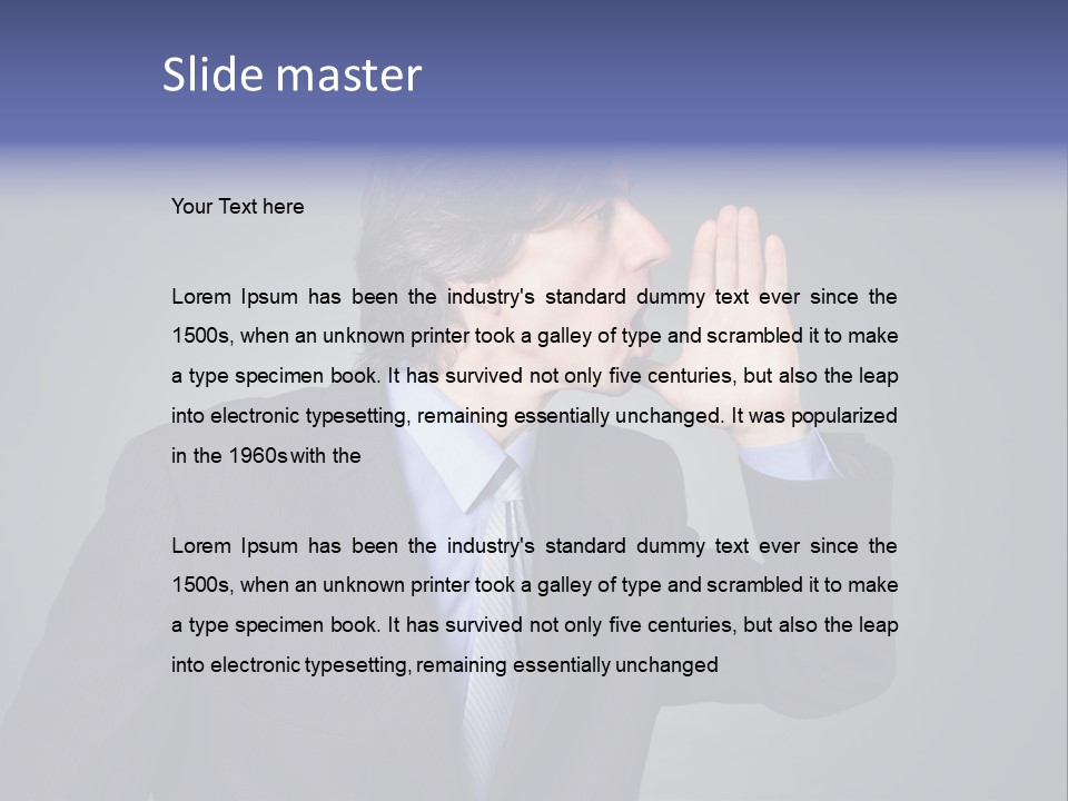 Humor Sound Full PowerPoint Template