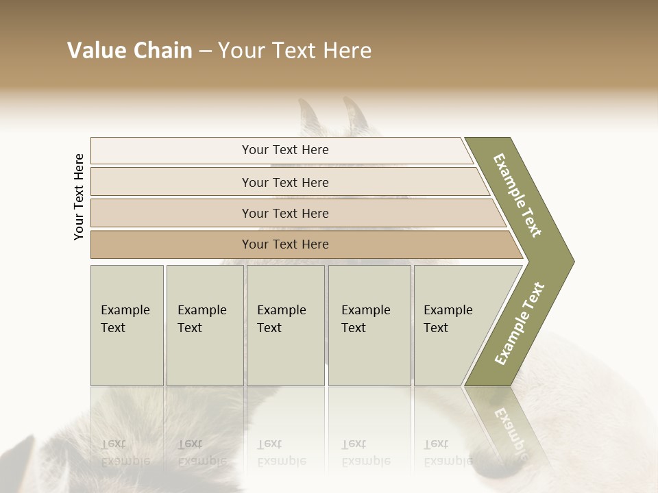 Cat Tenderness Love PowerPoint Template