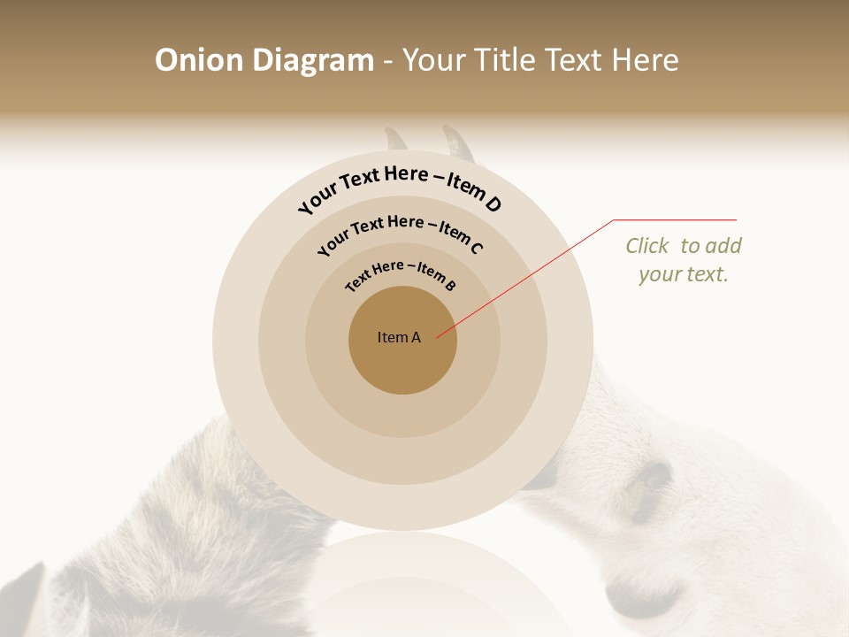 Cat Tenderness Love PowerPoint Template