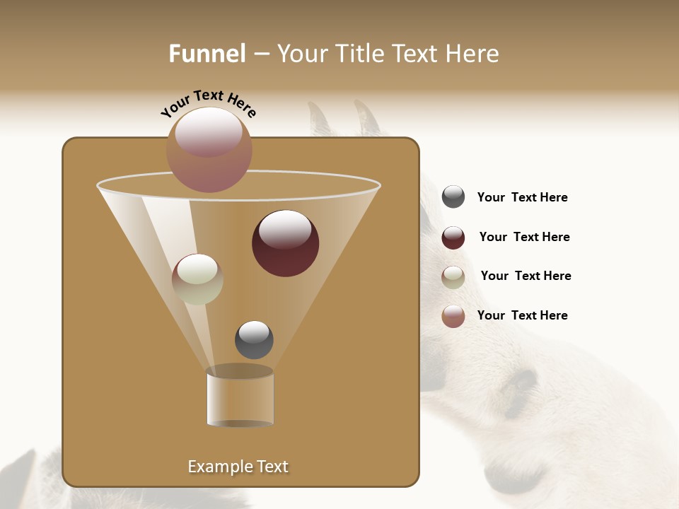 Cat Tenderness Love PowerPoint Template
