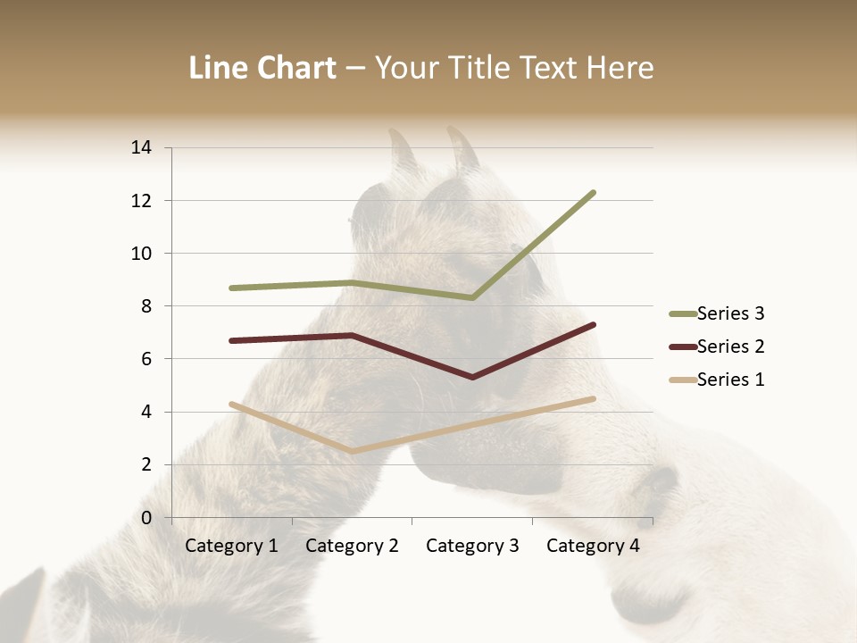 Cat Tenderness Love PowerPoint Template