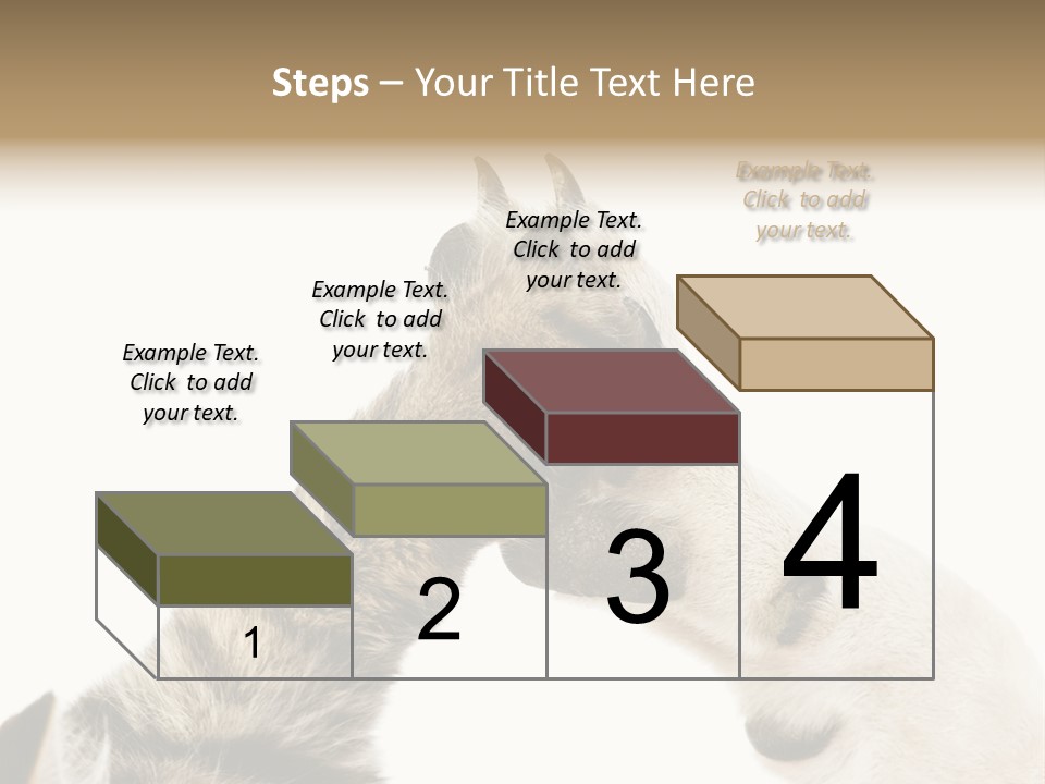 Cat Tenderness Love PowerPoint Template