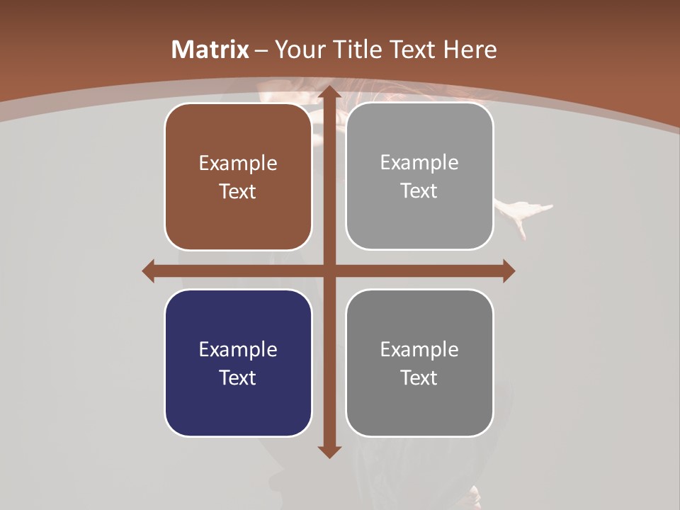 Flexibility Jump Tiptoe PowerPoint Template