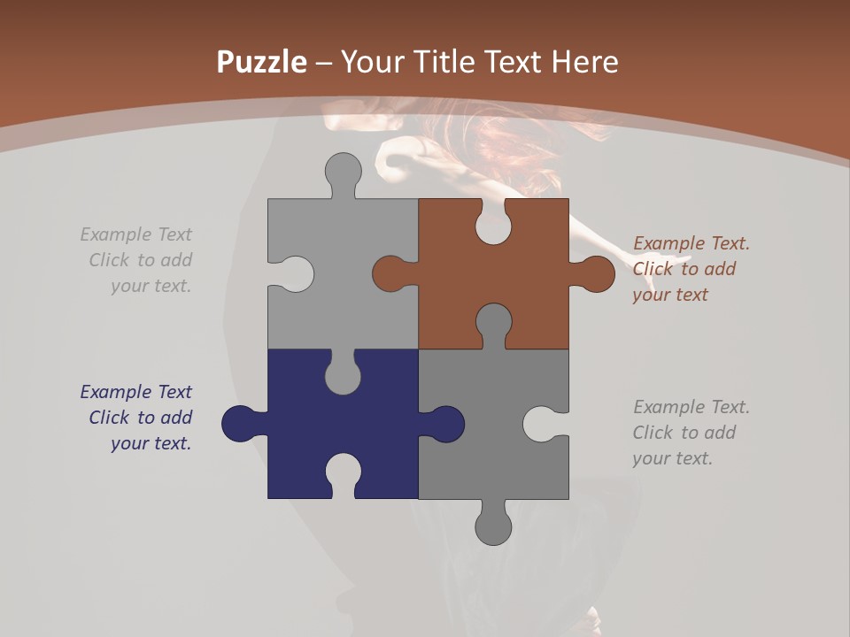 Flexibility Jump Tiptoe PowerPoint Template