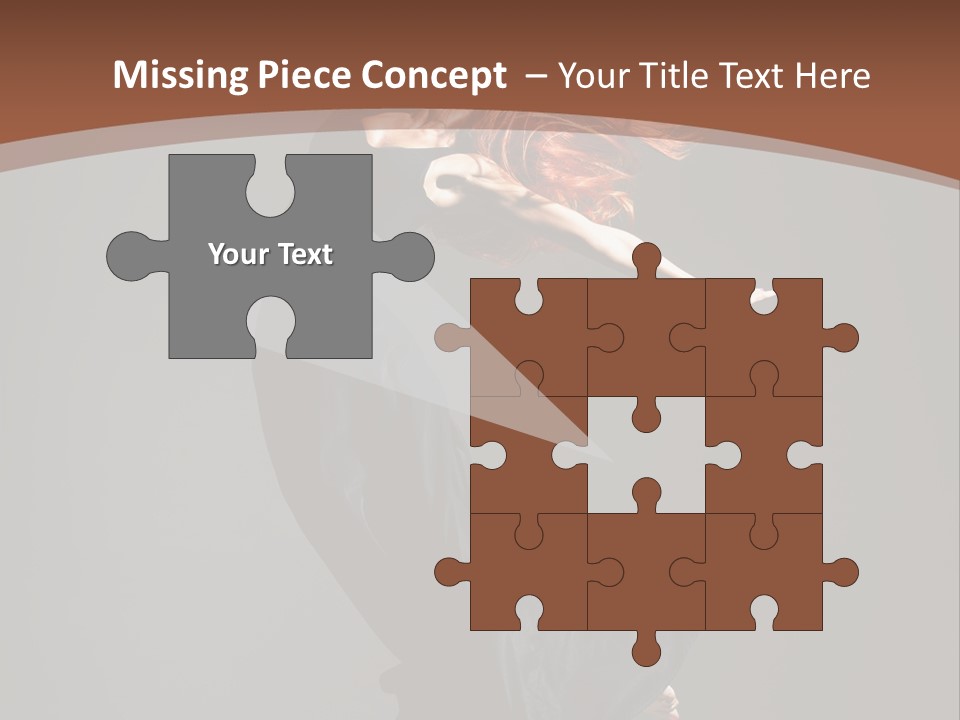 Flexibility Jump Tiptoe PowerPoint Template