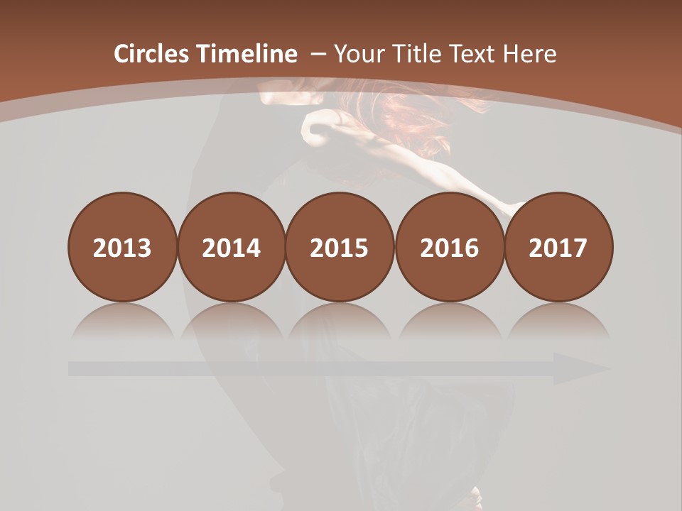 Flexibility Jump Tiptoe PowerPoint Template