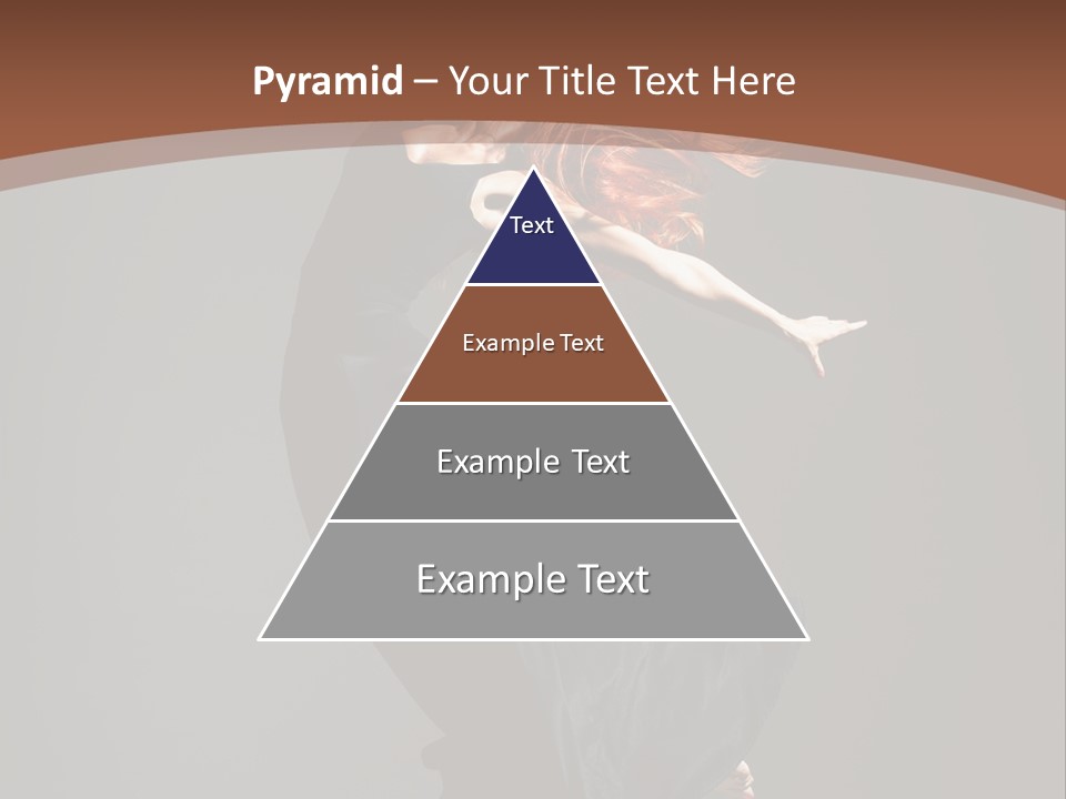 Flexibility Jump Tiptoe PowerPoint Template