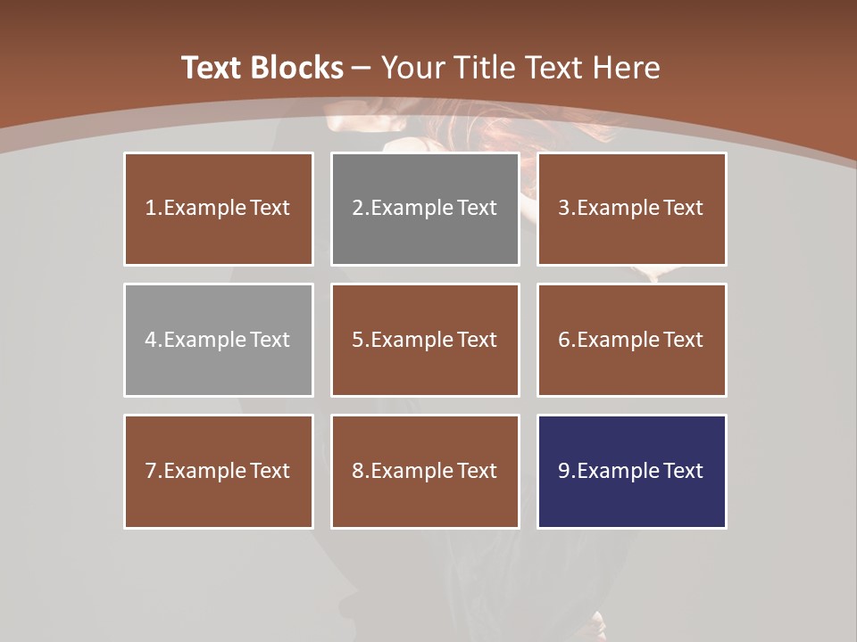 Flexibility Jump Tiptoe PowerPoint Template