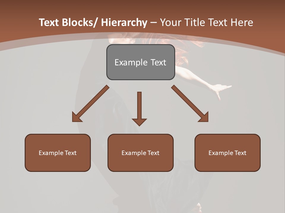 Flexibility Jump Tiptoe PowerPoint Template