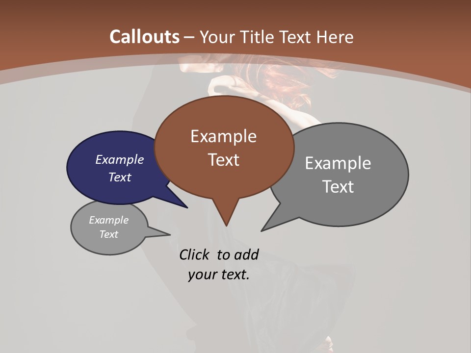 Flexibility Jump Tiptoe PowerPoint Template