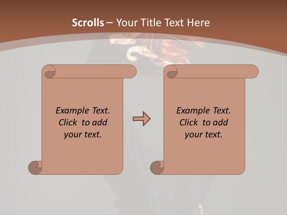 Flexibility Jump Tiptoe PowerPoint Template
