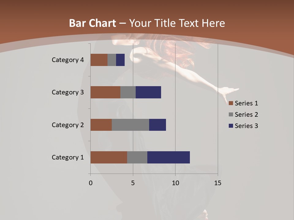 Flexibility Jump Tiptoe PowerPoint Template