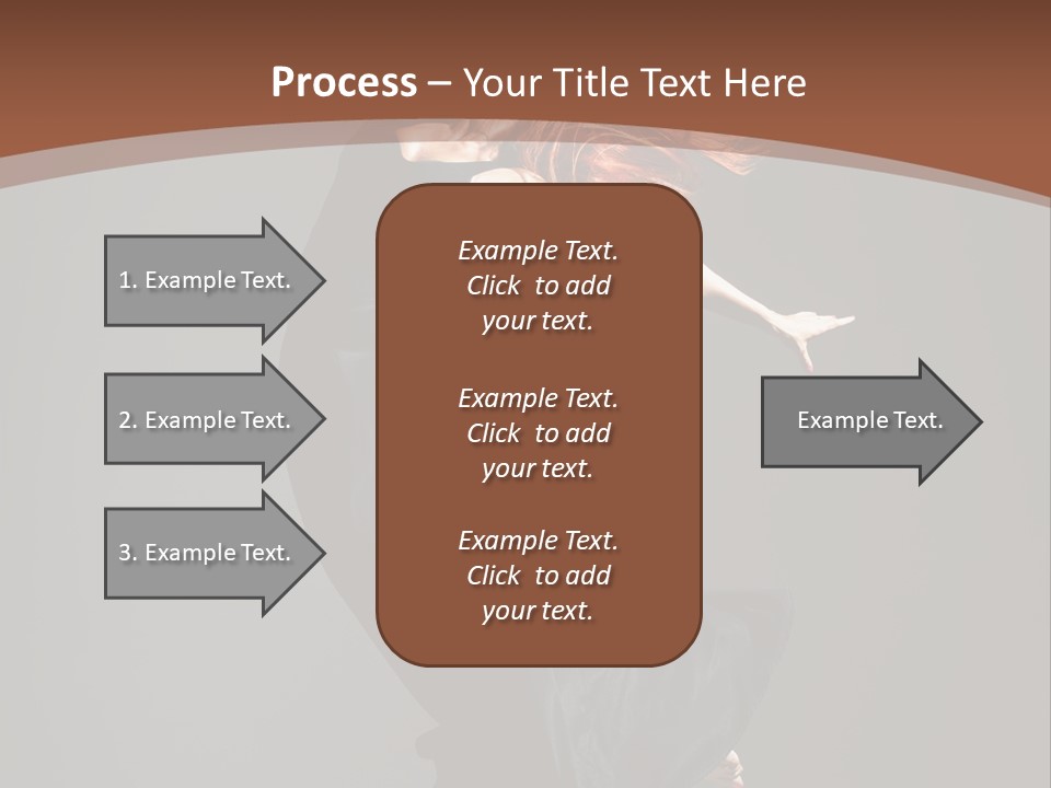 Flexibility Jump Tiptoe PowerPoint Template