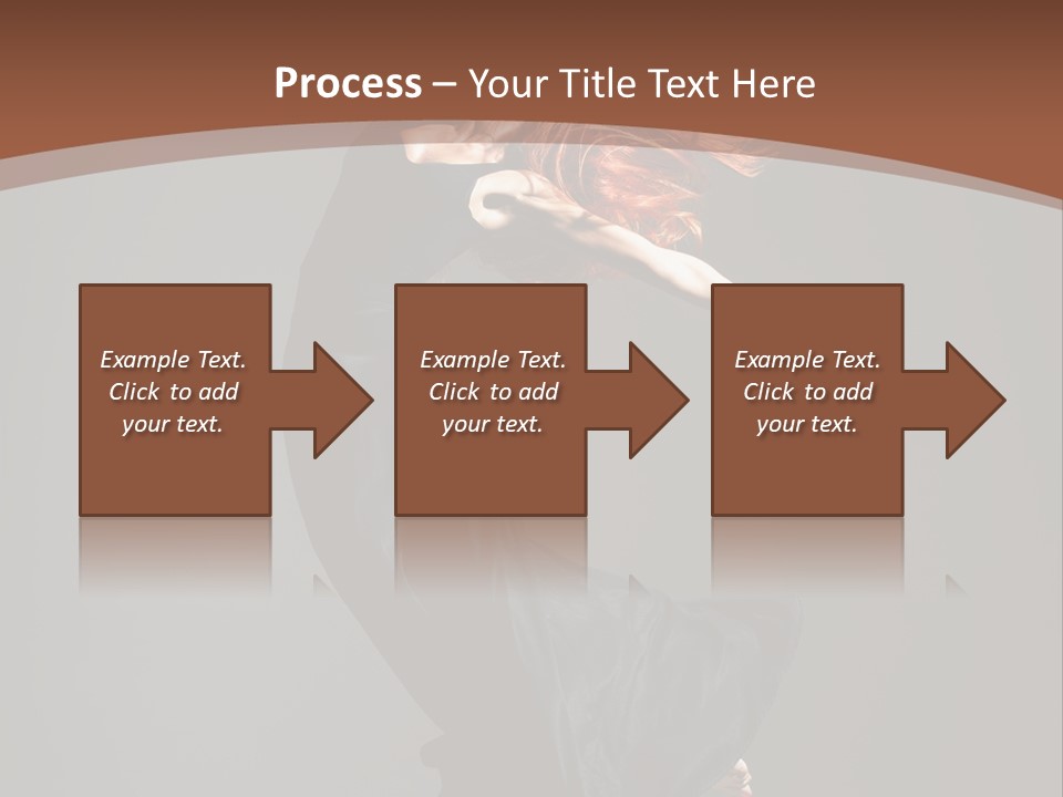 Flexibility Jump Tiptoe PowerPoint Template