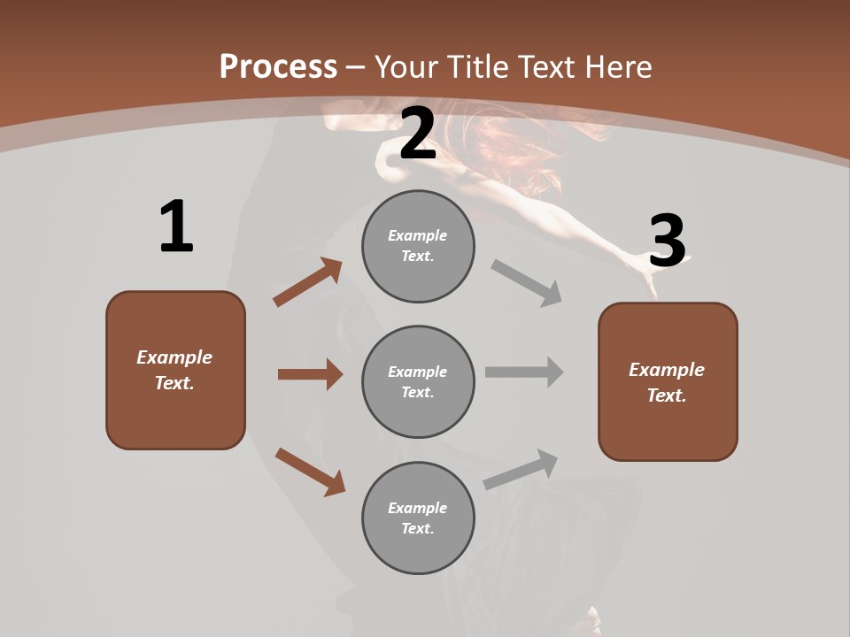 Flexibility Jump Tiptoe PowerPoint Template