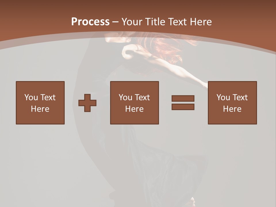 Flexibility Jump Tiptoe PowerPoint Template