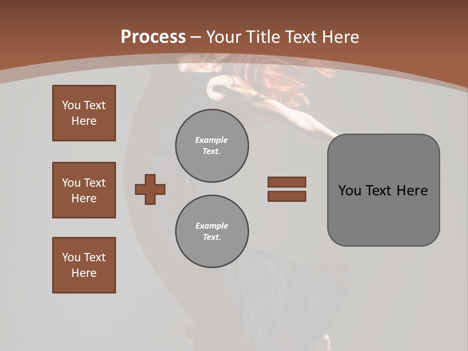 Flexibility Jump Tiptoe PowerPoint Template