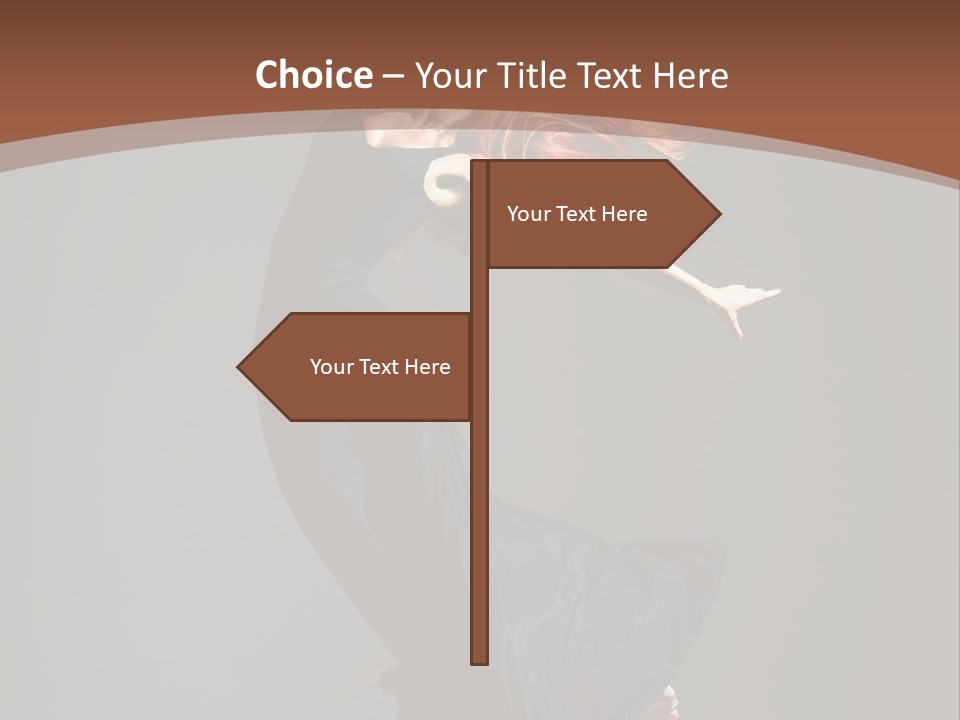 Flexibility Jump Tiptoe PowerPoint Template