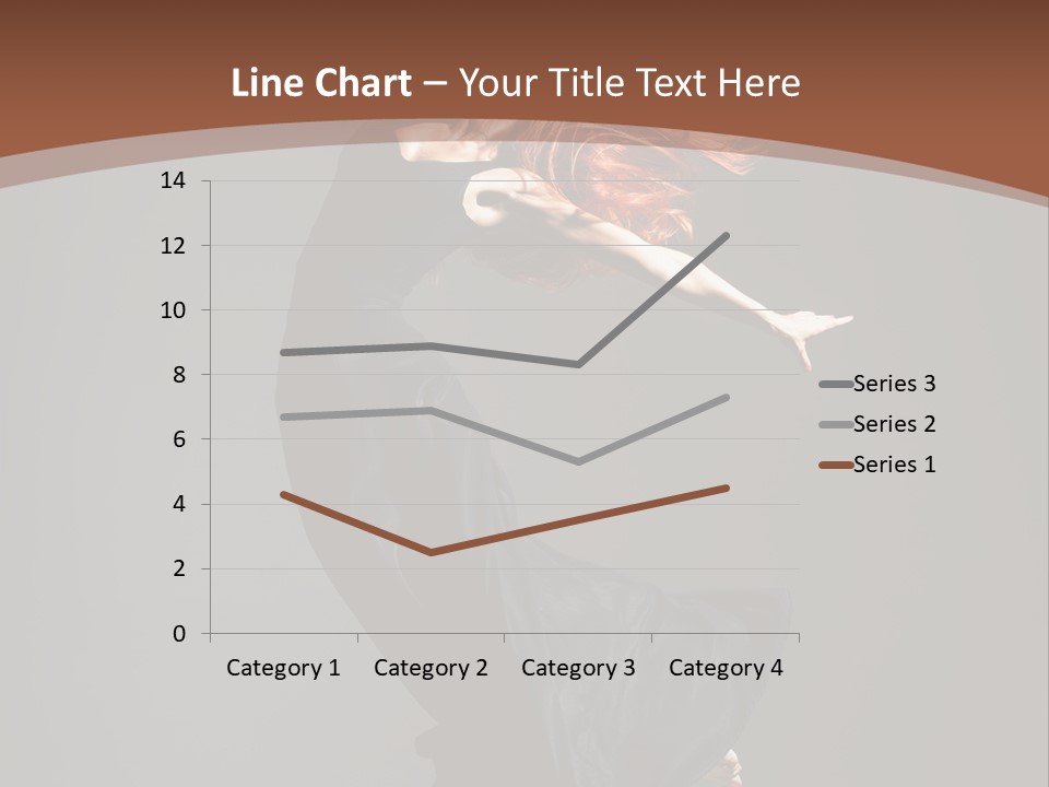 Flexibility Jump Tiptoe PowerPoint Template