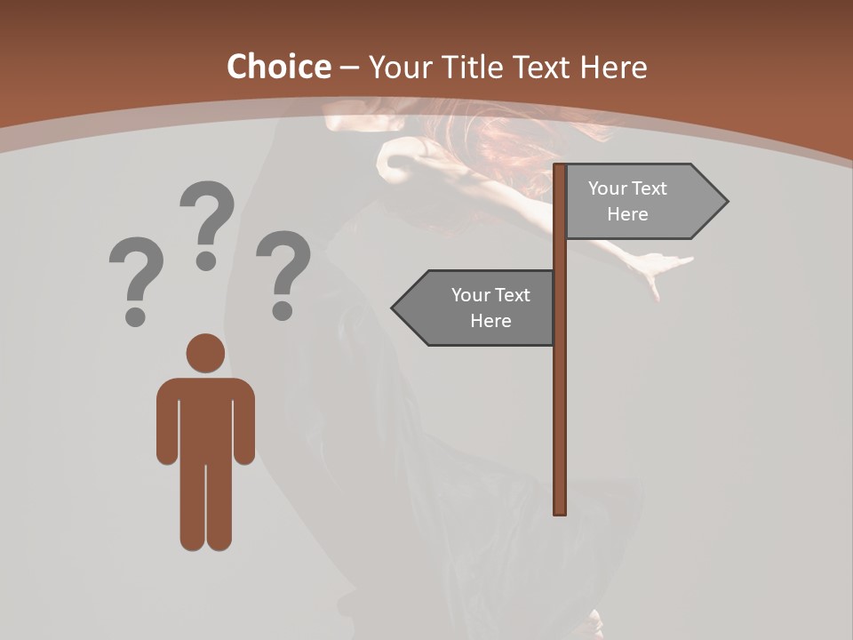 Flexibility Jump Tiptoe PowerPoint Template