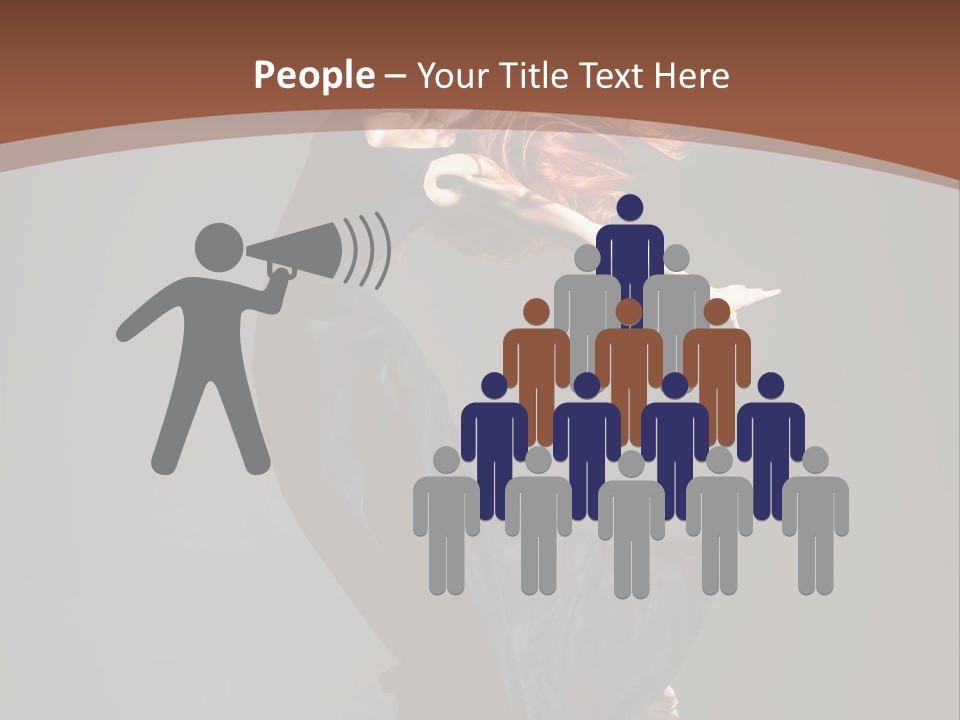 Flexibility Jump Tiptoe PowerPoint Template