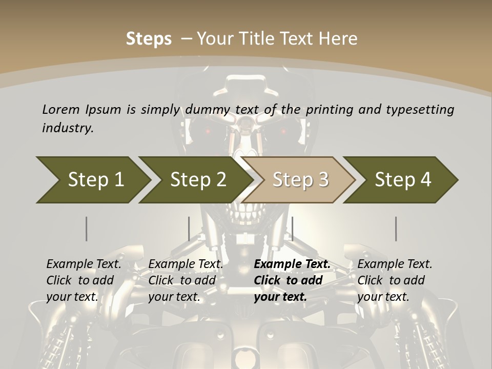 Warrior Machine Advanced PowerPoint Template