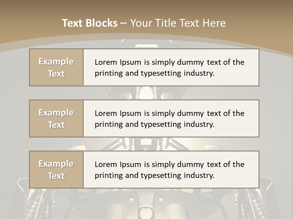 Warrior Machine Advanced PowerPoint Template