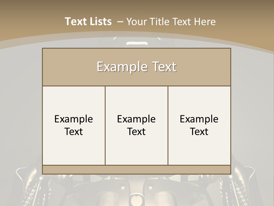 Warrior Machine Advanced PowerPoint Template