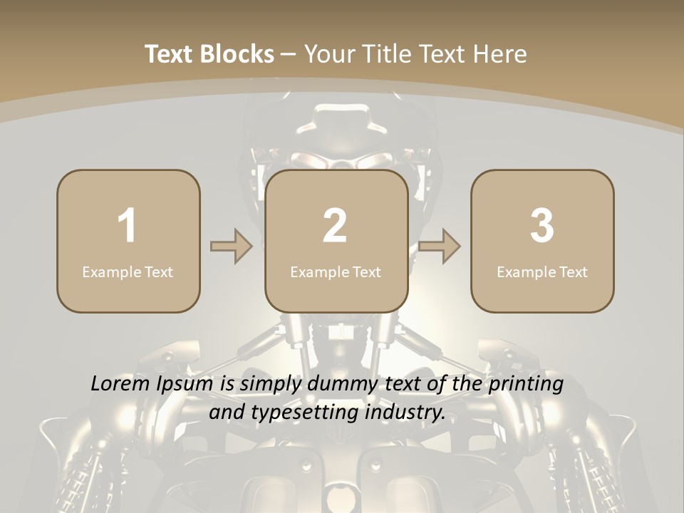 Warrior Machine Advanced PowerPoint Template