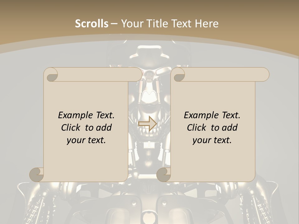 Warrior Machine Advanced PowerPoint Template