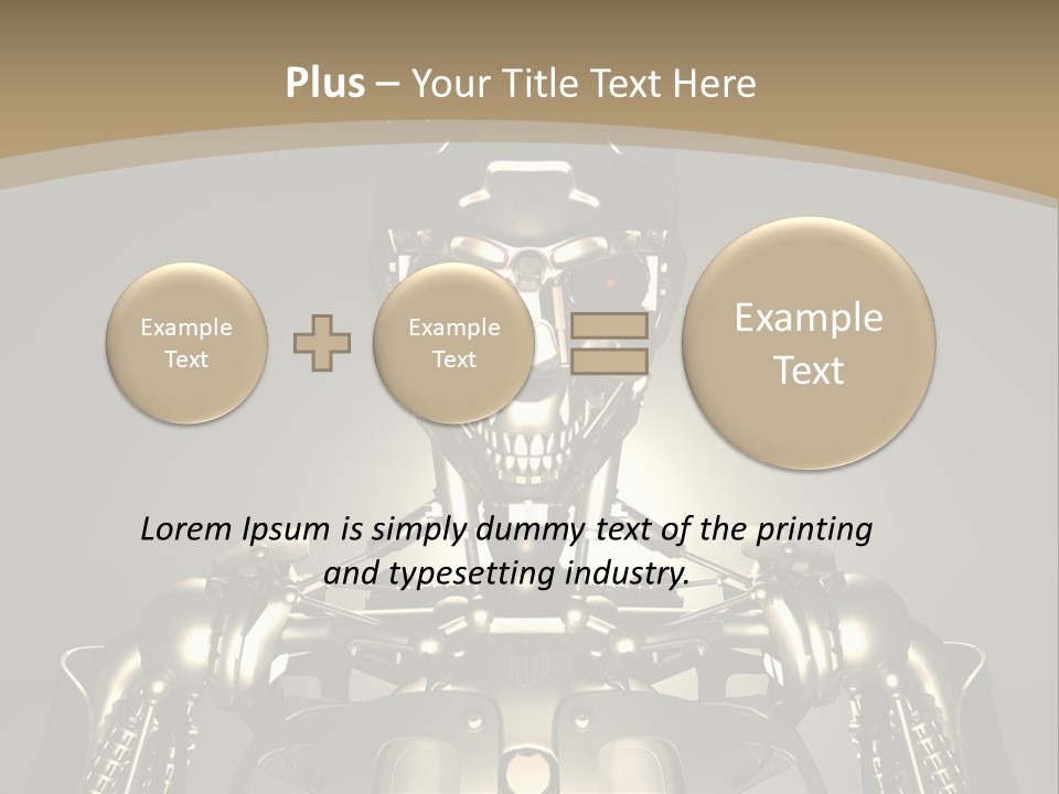 Warrior Machine Advanced PowerPoint Template
