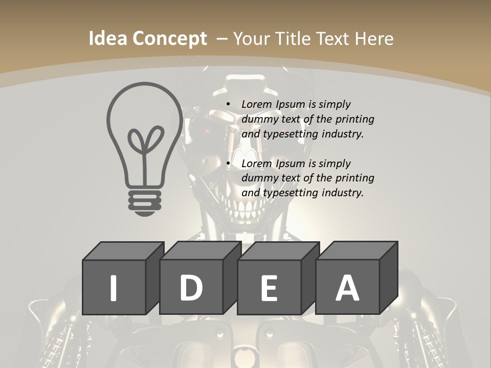 Warrior Machine Advanced PowerPoint Template