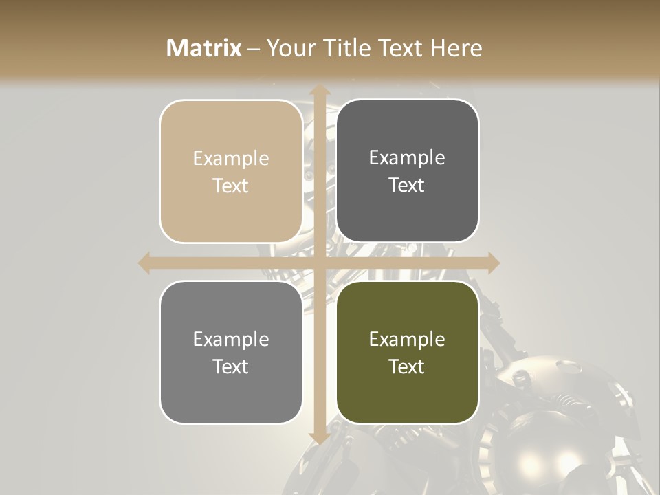 Military Trooper Technology PowerPoint Template