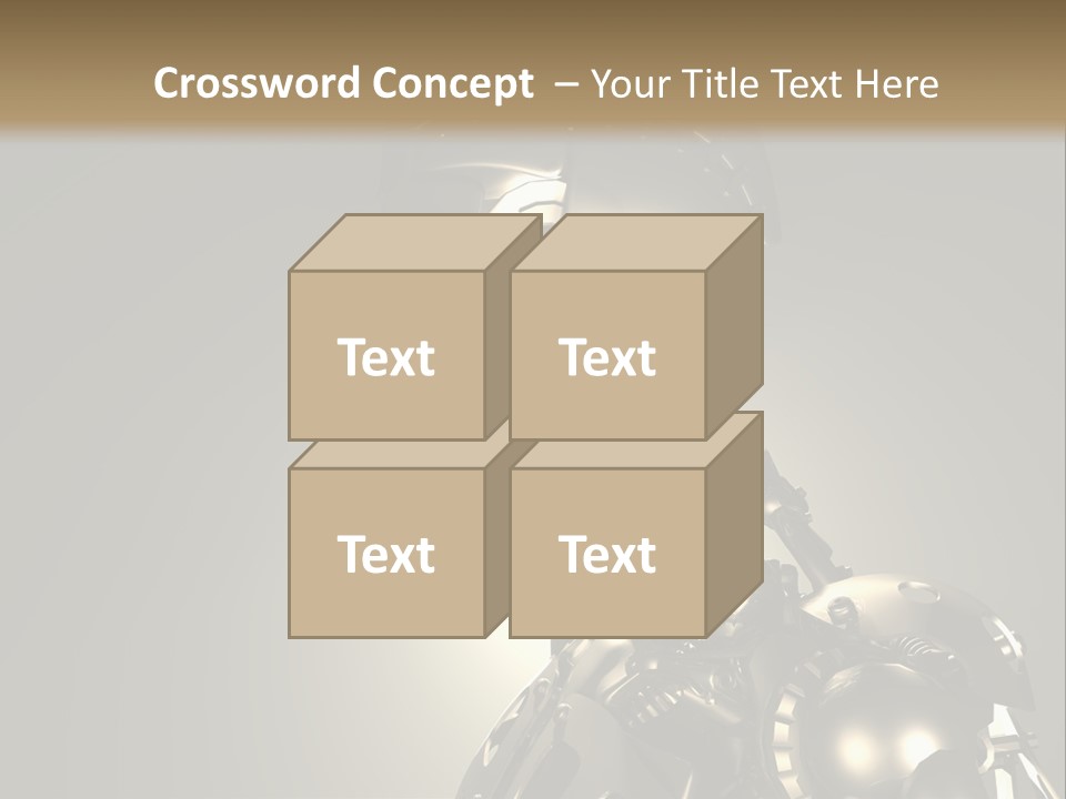 Military Trooper Technology PowerPoint Template