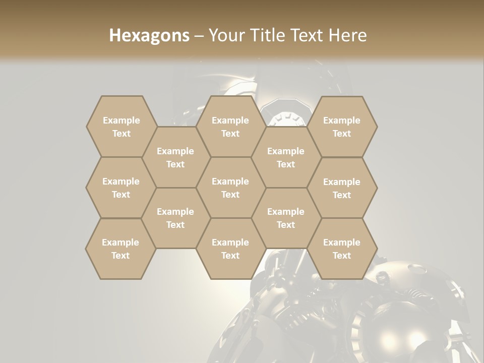 Military Trooper Technology PowerPoint Template