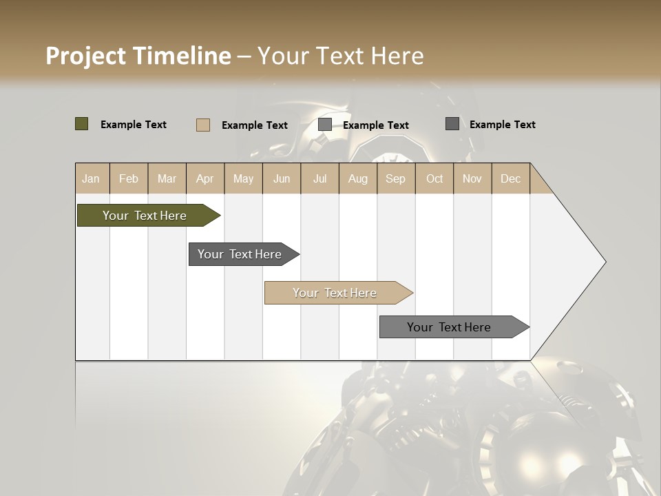 Military Trooper Technology PowerPoint Template