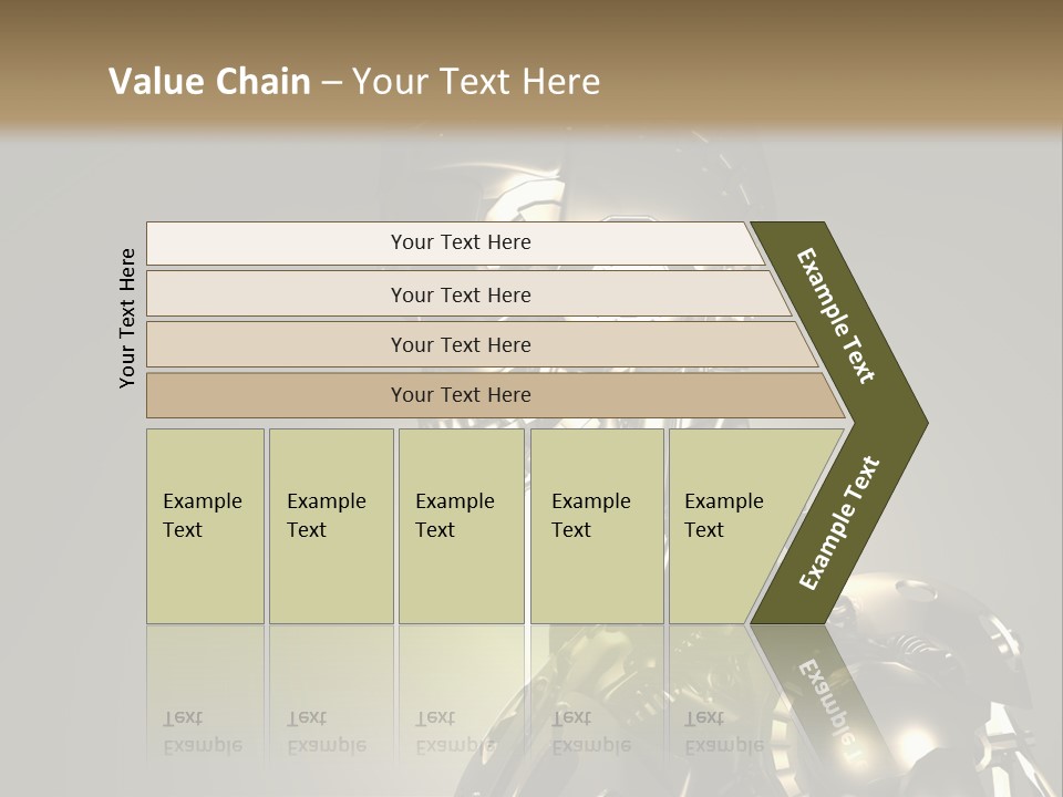 Military Trooper Technology PowerPoint Template