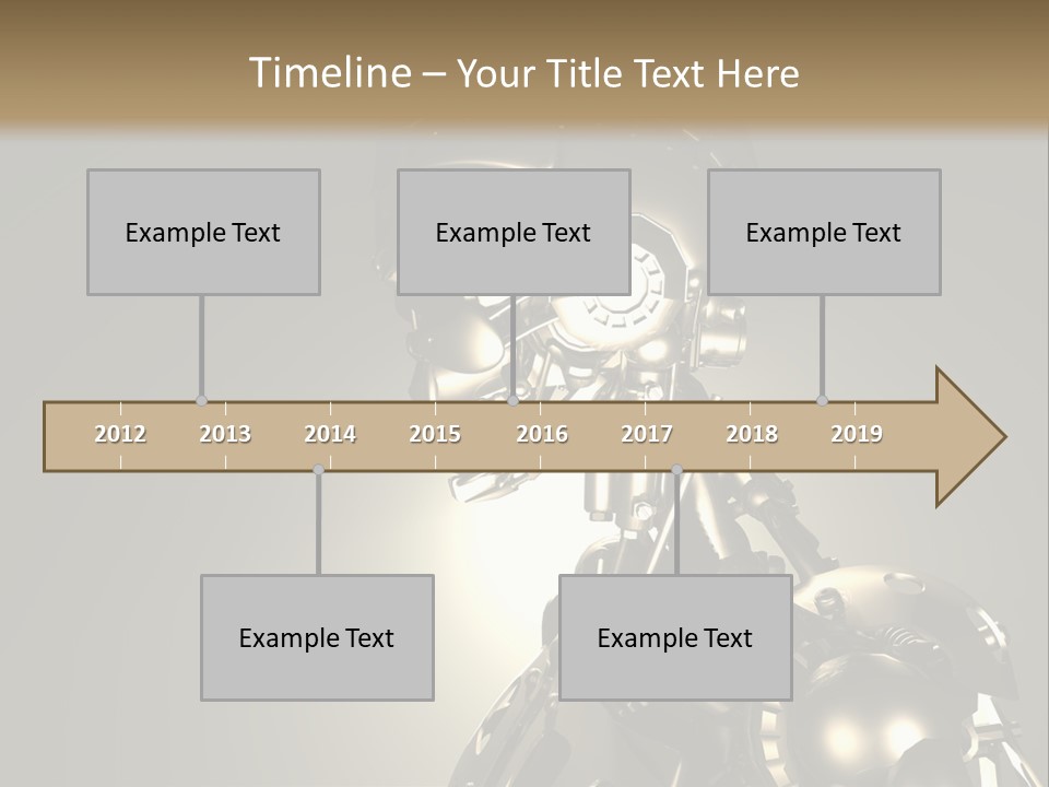 Military Trooper Technology PowerPoint Template