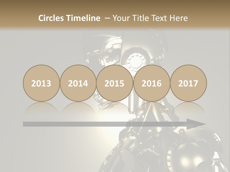 Military Trooper Technology PowerPoint Template
