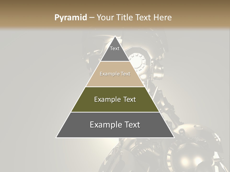 Military Trooper Technology PowerPoint Template