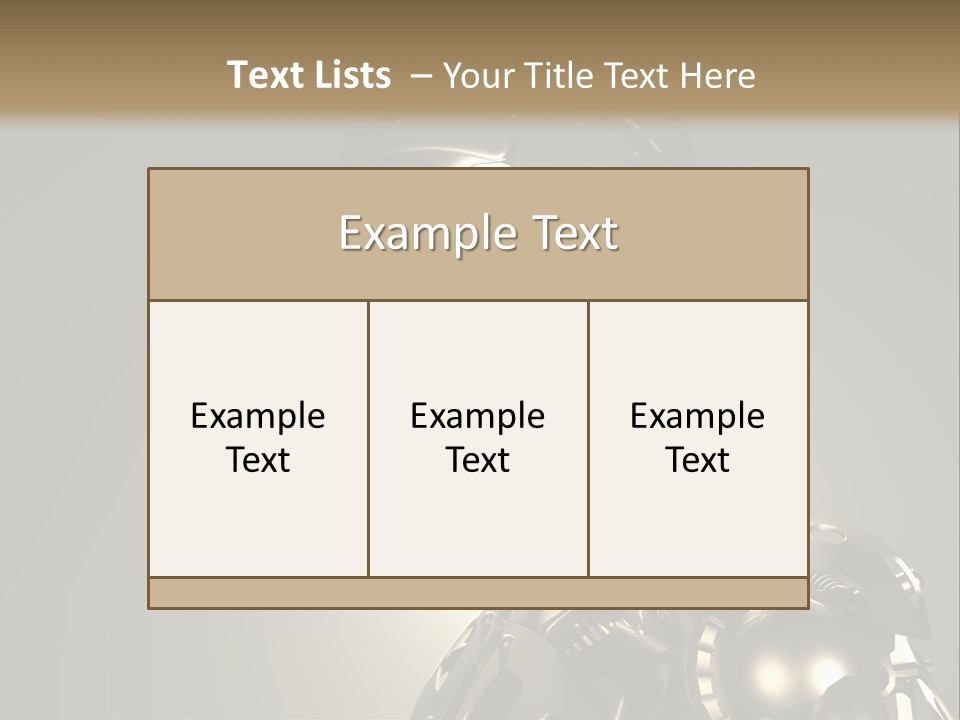 Military Trooper Technology PowerPoint Template